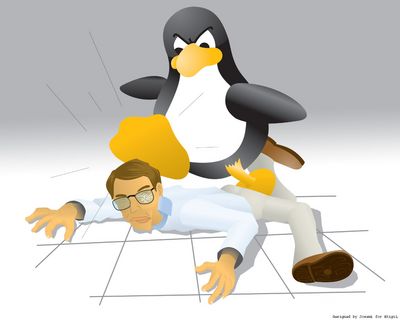 wallpaper linux vs windows. Linux Vs Windows